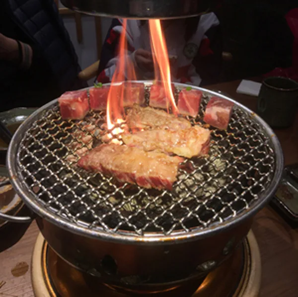 roasting meat