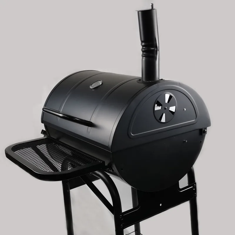 Offset Smoker with aluminum damper