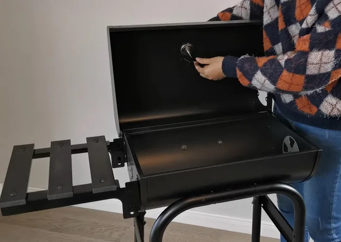 install barrel grill