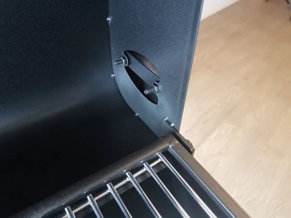 welding position of bbq grill