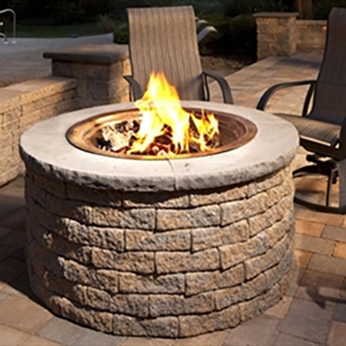 Stone fire pit