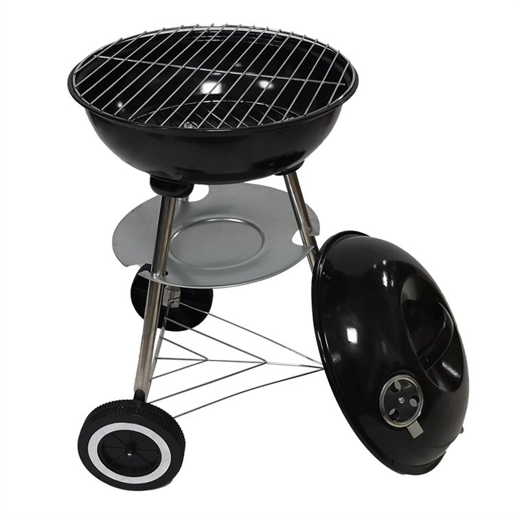 14inch kettle charcoal grill in black