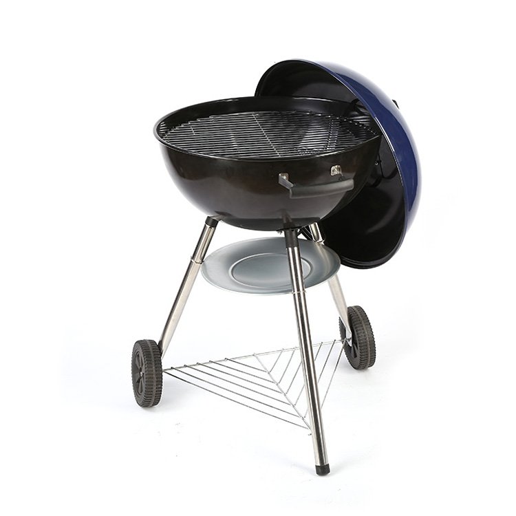 22.5inch kettle charcoal grill blue color