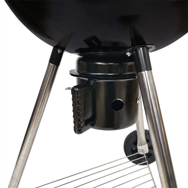 22inch kettle charcoal grill with ash catcher