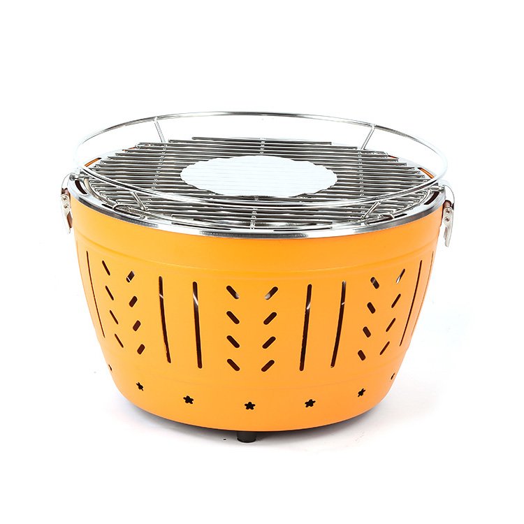 tabletop bbq grill in yellow