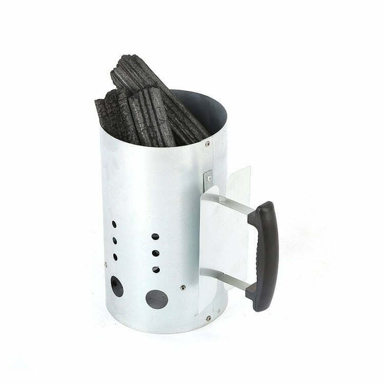 Rapidfire Chimney Starter for charcoal kettle grill