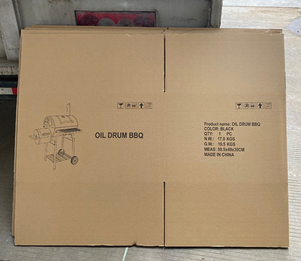 bbq grill carton shipping mark