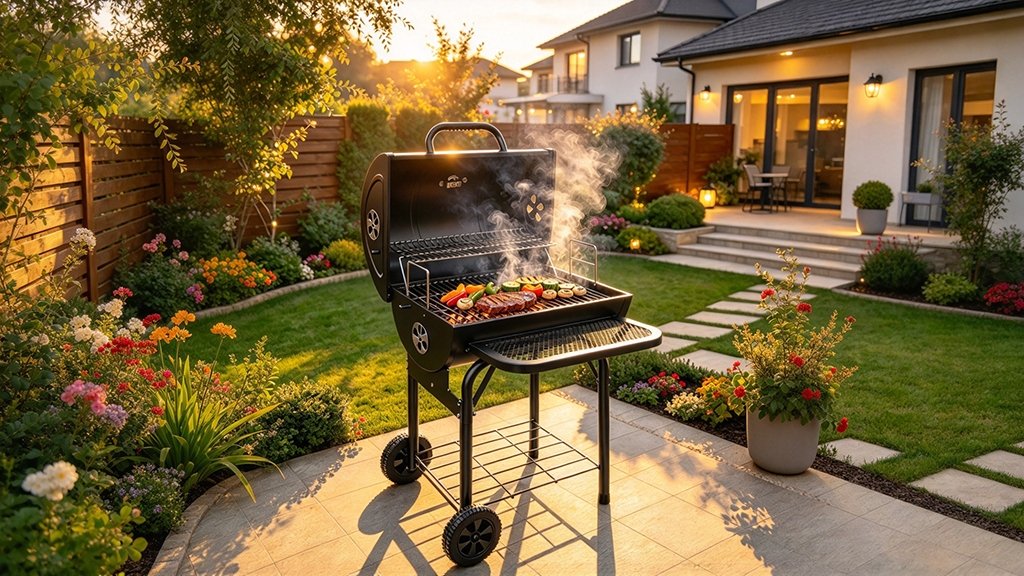 Backyard BBQ Smoker