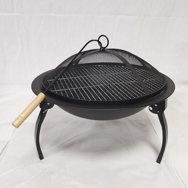 Folding fire pit